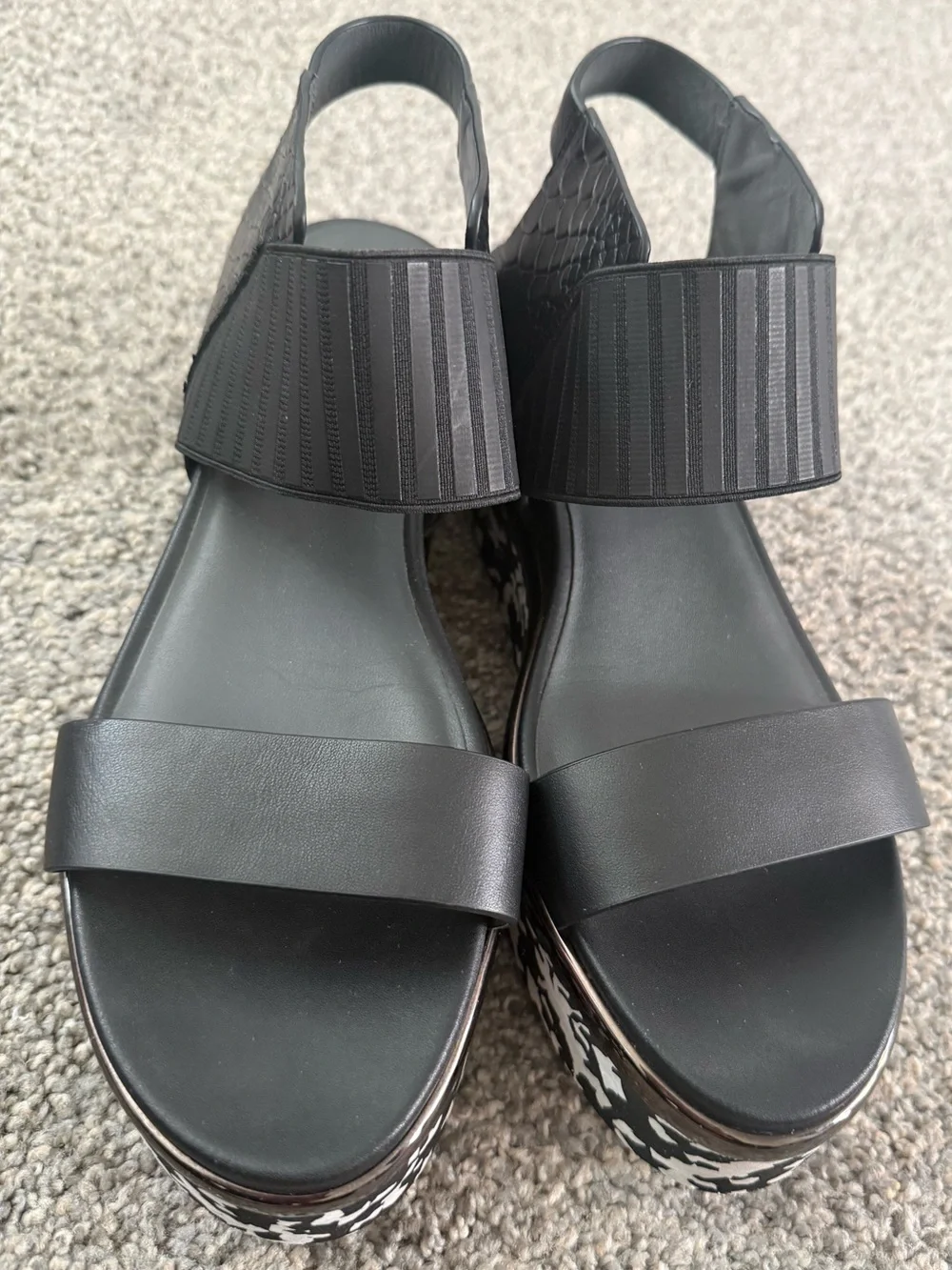 UNITED NUDE RICO SANDAL FOR WOMEN (BLACK) size 40